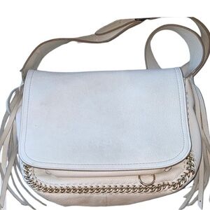 Coach White Leather Dakota Crossbody Bag